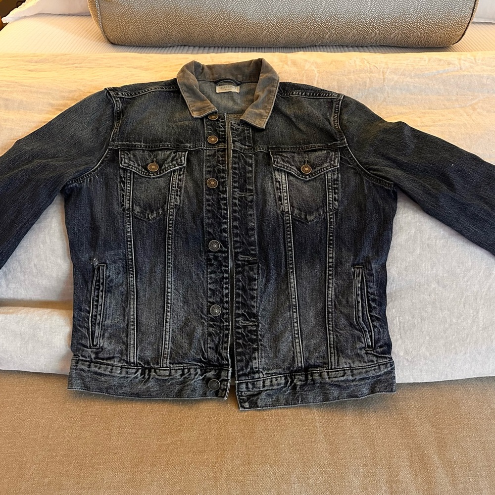 ALL SAINTS Denim Jacket. Men’s XL: RUNS SMALL